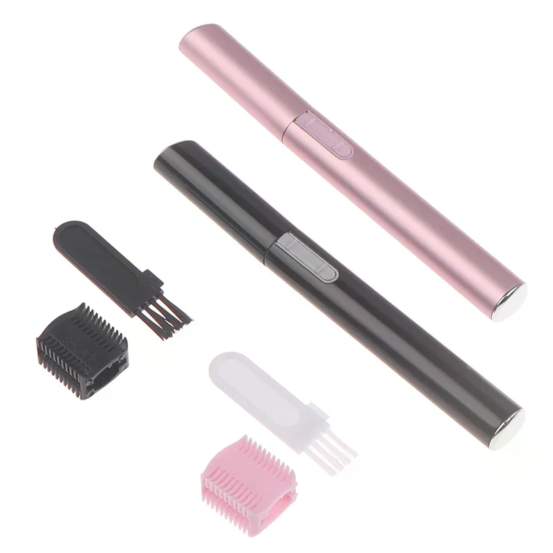 Practical Electric Face Eyebrow Scissors Hair Trimmer Mini Portable Women Body Shaver Remover Blade Razor Epilator view 2