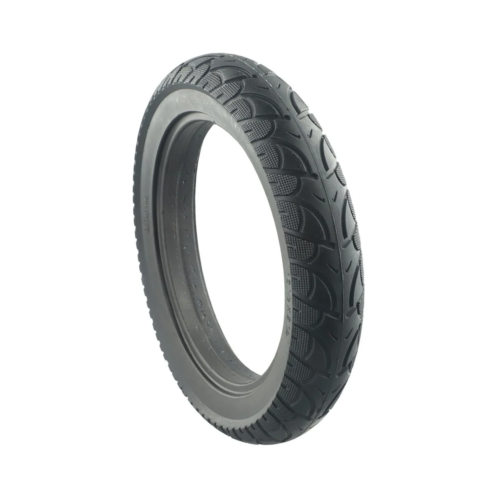 

High Quality Practical Solid Tyre Tire 12 1/2x2 1/4(57-203) 12 Inch 12.5x2.125 Replacement 850g Accessories Black