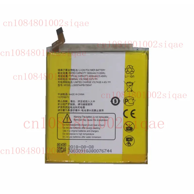 

new Li3939T44P8h 756547 Battery For AXON 9 Pro A2020N2 Axon 10 Pro 5G Phone