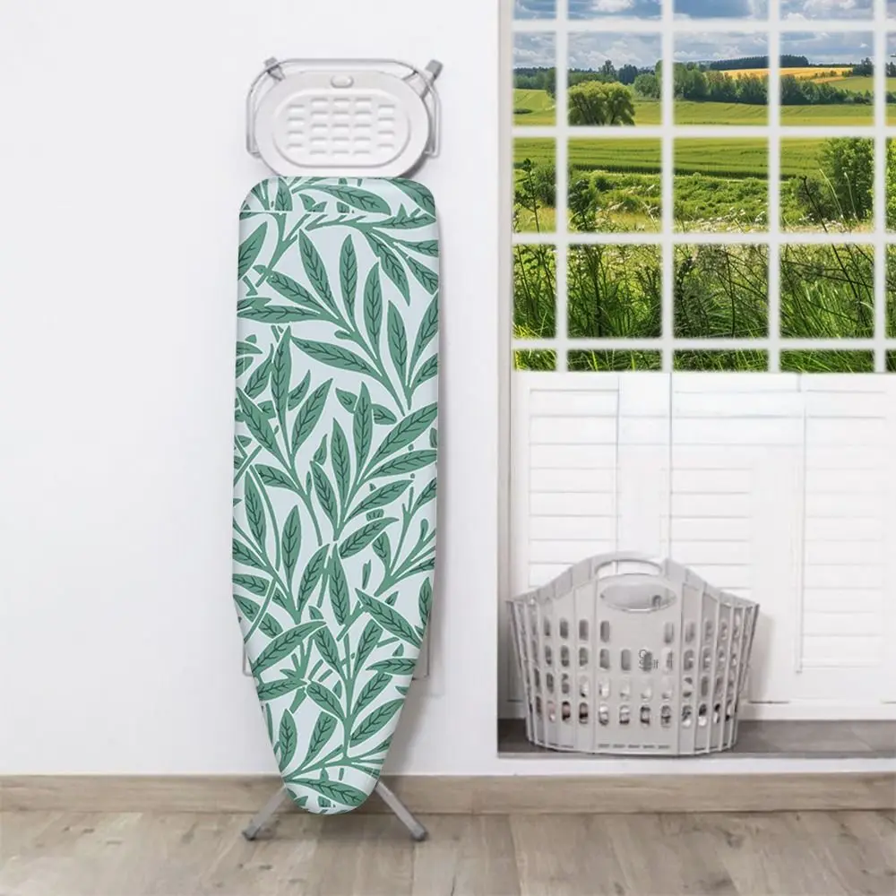 

Новый чехол для гладильной доски с эластичным краем, устойчивый к пятнам, утюг для очистки, толстая хлопковая подкладка, термозащитный экран, гладильный чехол