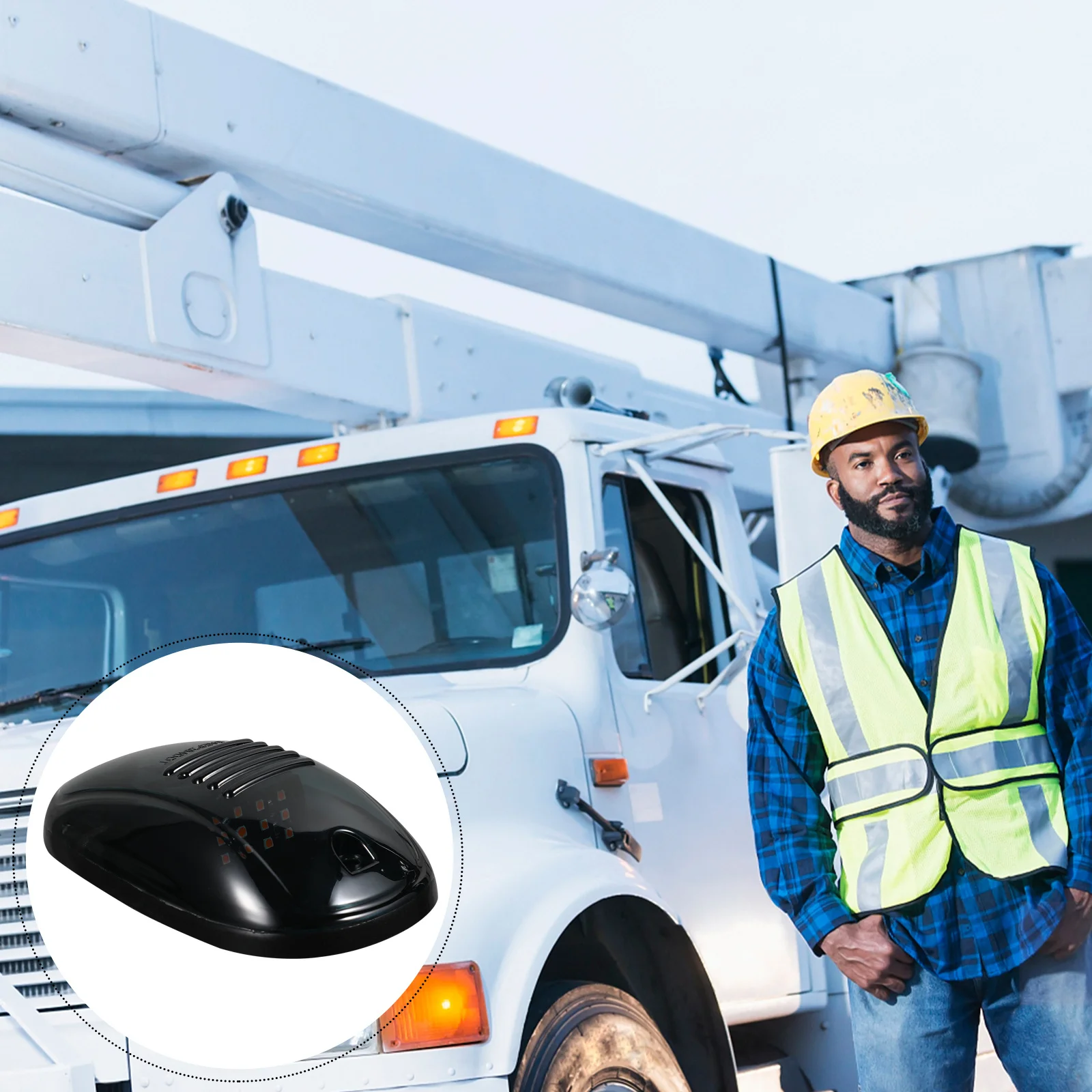 

5 pcs Led Roof Lamps Waterproof Uv Protected For Night Fog Rain Snow Clearance Running Light Cab Marker Lights Automotive Engine