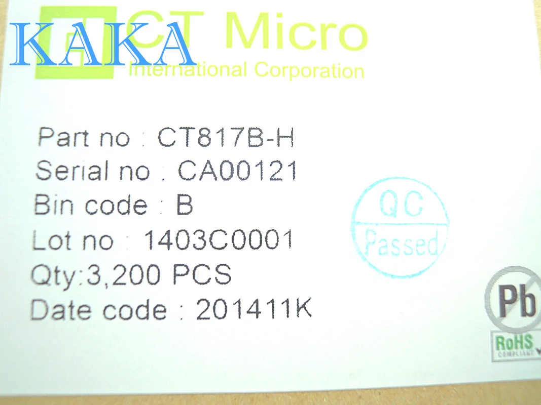 DIP original CT817C-H 817C, novo, 10pcs