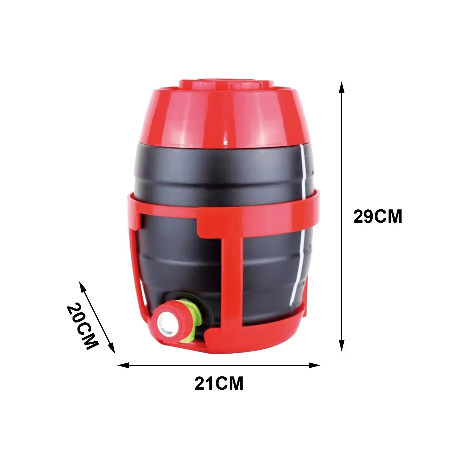 Car Detailing Dispensing Container Durable Practical Tool Automotive Liquid Dispensing Barrel Barrel for Car Wash Liquid