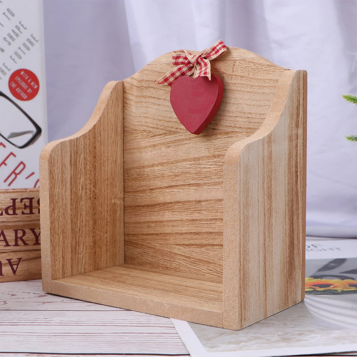 Wooden Perpetual Calendar European Style Retro Desk Adornment Hand Change Date Material Home Office Decor