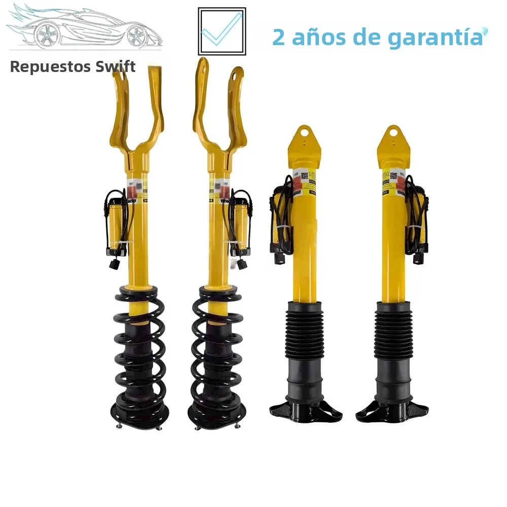 4 amortiguadores delanteros y traseros con resortes y suspensión para Jeep Grand Cherokee Overland SRT8 2012-2015 68139497AC