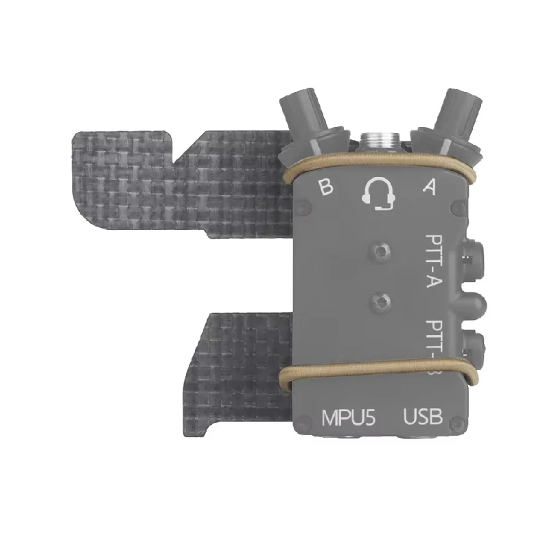 Tactical PTT Wing Kit – PTT Adapter Mount for FCPC V5 Style Plate Carrier, MOLLE Vest & Chest Rig Training Accessories