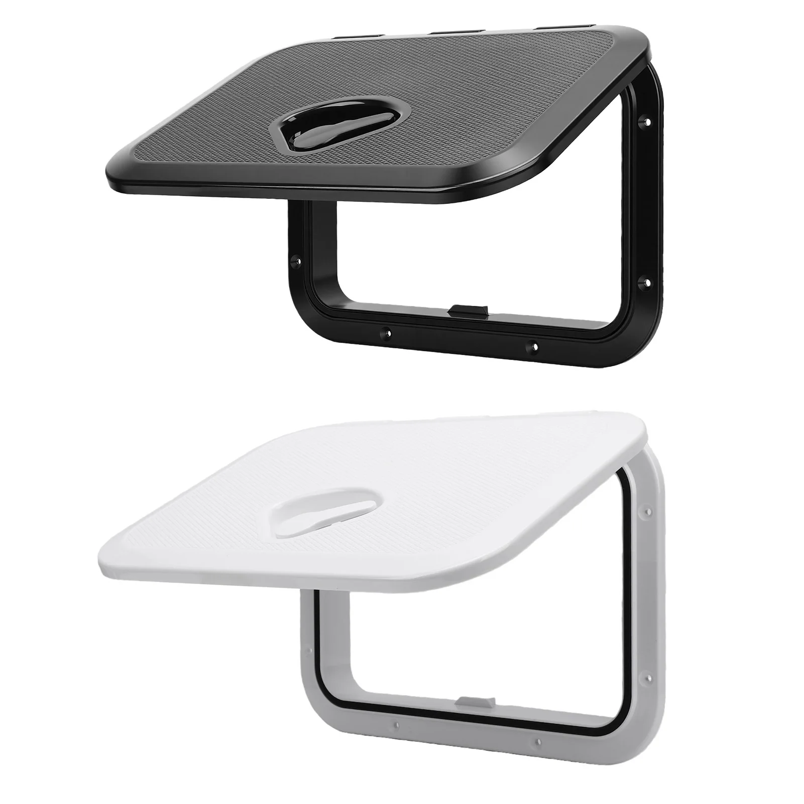 Rectangle Boat Hatch Lid Boat Hatch Deck Cover 14.76x10.63in Waterproofing Rectangle Boat Marine Hatch Lid for Sailboats Yachts