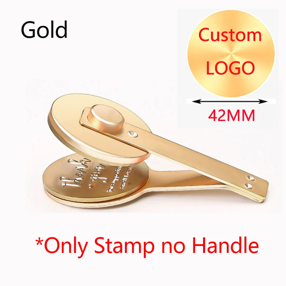 Embosser Stempel LOGO Aangepaste Bruiloft Bibliotheek Boek Privé Zeehonden Maatwerk Envelop Feestuitnodiging Embossing Stempels DIY