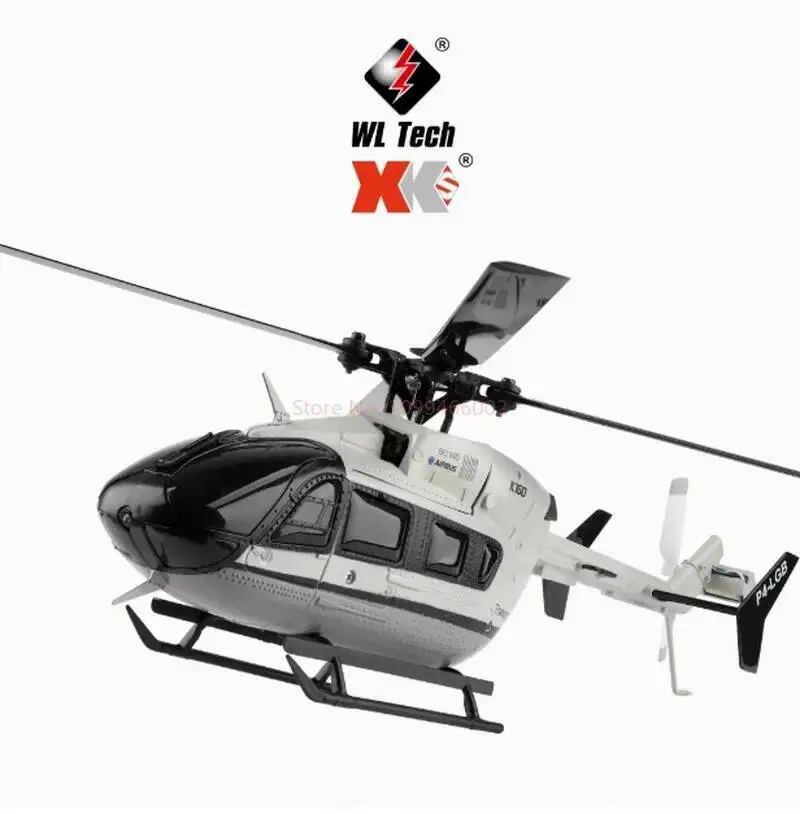 

Wltoys XK K160 Brushless RC Helicopter Ec-145 Simulation 2.4GHz 4 Channels 6-axis Gyro Toy Kids And Adults Gift Idea
