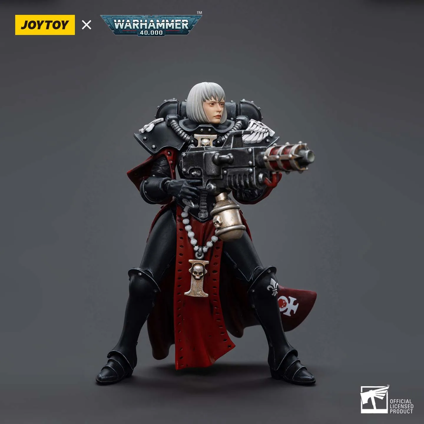 JOYTOY Dark Source Warhammer 40k Battle Nun Squad JT3853 Martyrdom Nuns Ludwen Na Ke Soldier Model 1/18 Model Play لعبة محمولة