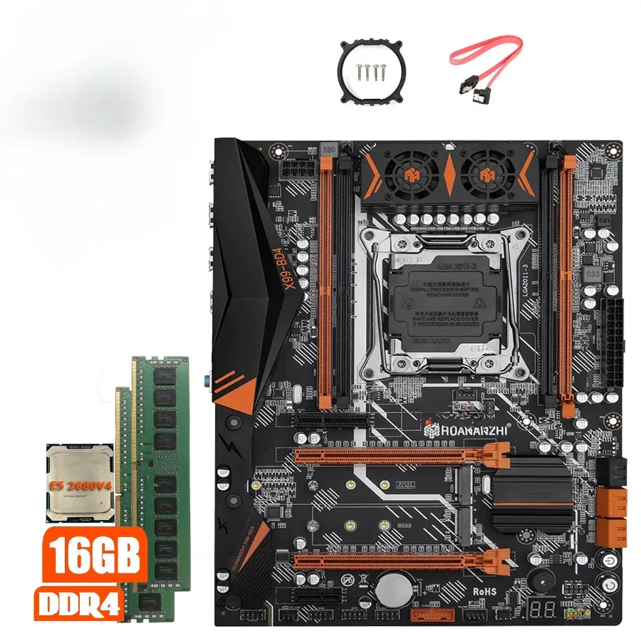 Suitable for X99 BD4 with 2680V4 CPU 2 8G DDR4 memory desktop main board