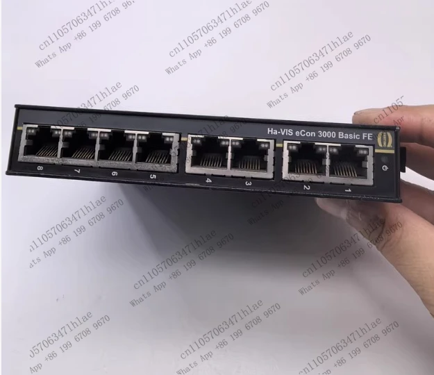 Industrial Ethernet Switch Model: Ha-VIS eCon 3080B-A Tested OK