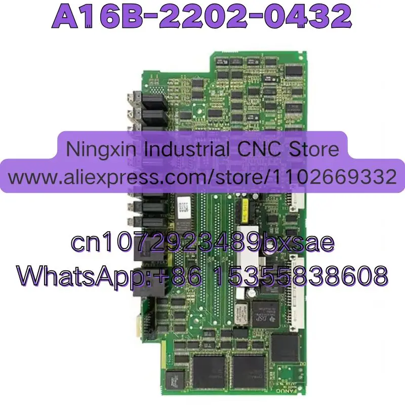 

Latest Quotation Second-hand A16B-2202-0432 A16B 2202 0432 Circuit Board Tested OK