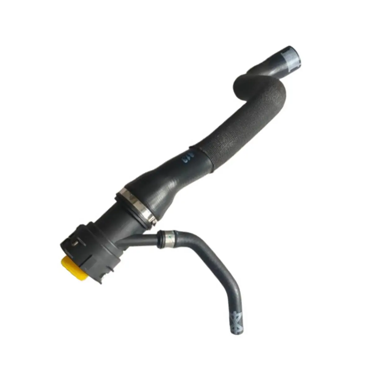 #73L Coolant Hose,For Audi A8 S8 D3 2004-2007 Engine Upper Radiator Coolant Hose (Black)