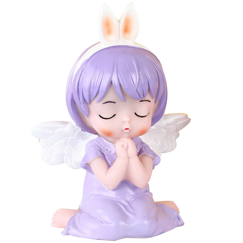 

Adorable Angel Piggy Bank Cartoon Coin Bank Decorative Saving Jar For Plastic Money Box Table Ornament Ideal Gift For