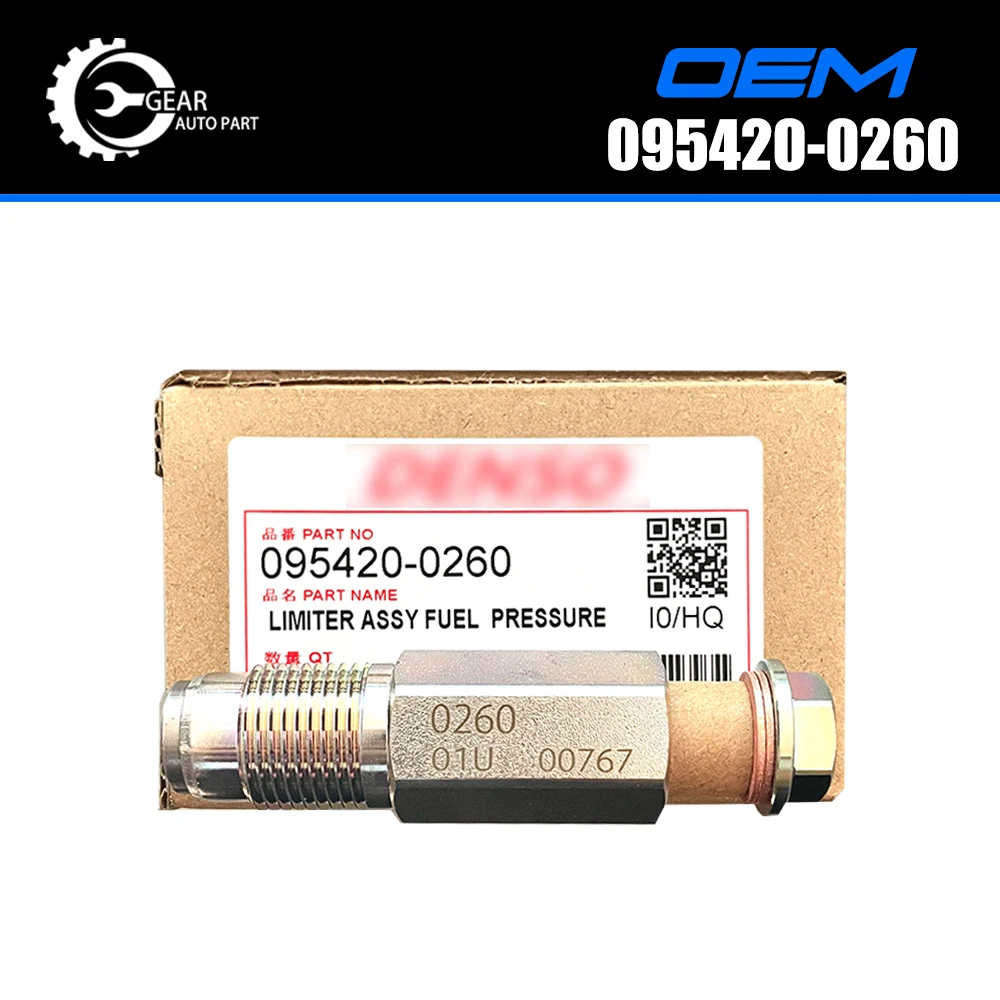 6C1Q-9H321-AB 095420-0260 Fuel Pressure Limiter Valve For Ford Isuzu Pressure Relief Valve