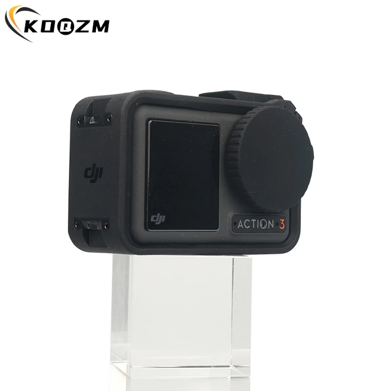 Poeira e queda resistente Camera Lens Cover, tampa protetora para DJI Action 4 e 3 Sports Camera Acessórios