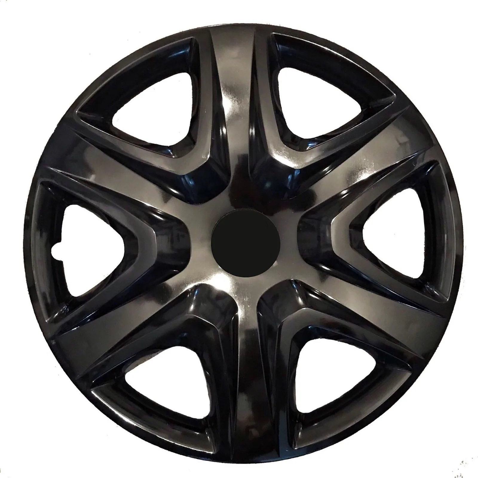 4 pcs Set Suit Rim Wheel Cover For Peugeot 206 14 inch Rubber Cover Accessories Piano Black Car Wheel Cover