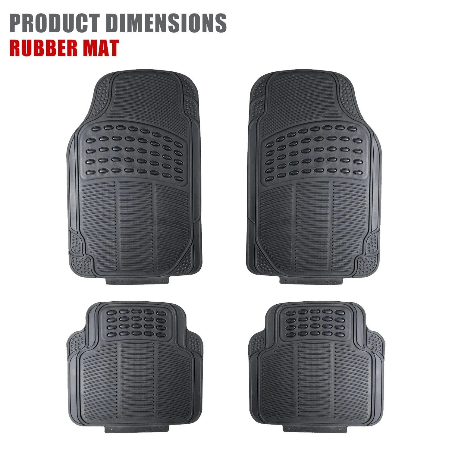 PVC Universal Style Car Floor Mat for Opel Astra Insignia Corsa PEUGEOT 206 207 208 308 2008 3008 Lexus ES RX CT Car Accessories