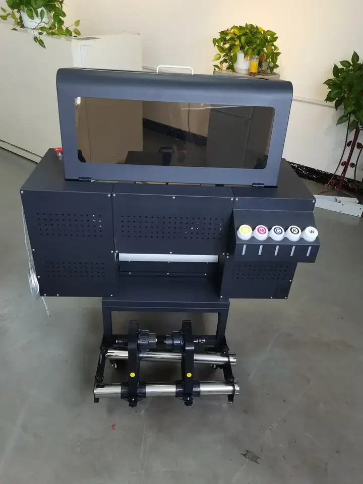 A3 Size DTG Printer T Shirt XP600 2 Heads Five-color Inkjet Printers Digital Shirt Printing Machine