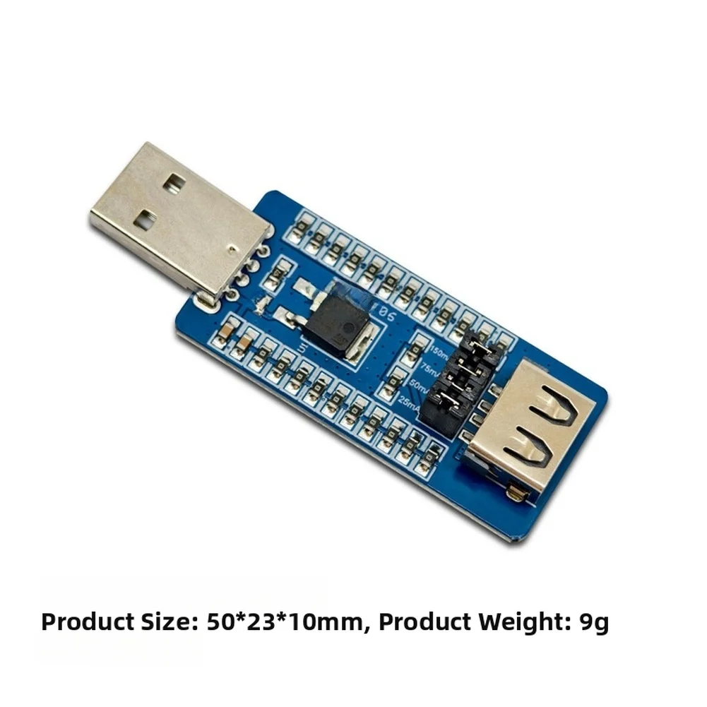 USB Power Bank Testing Module with Adjustable Load Current and LM317-Based Regulation for Reliable Performance