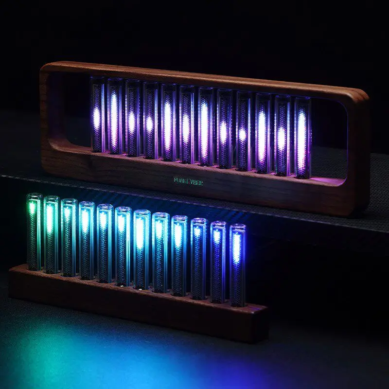 LED pickup light spectrum rhythm ambient light RGB quasi-glow tube music table and e-sports desktop ornament