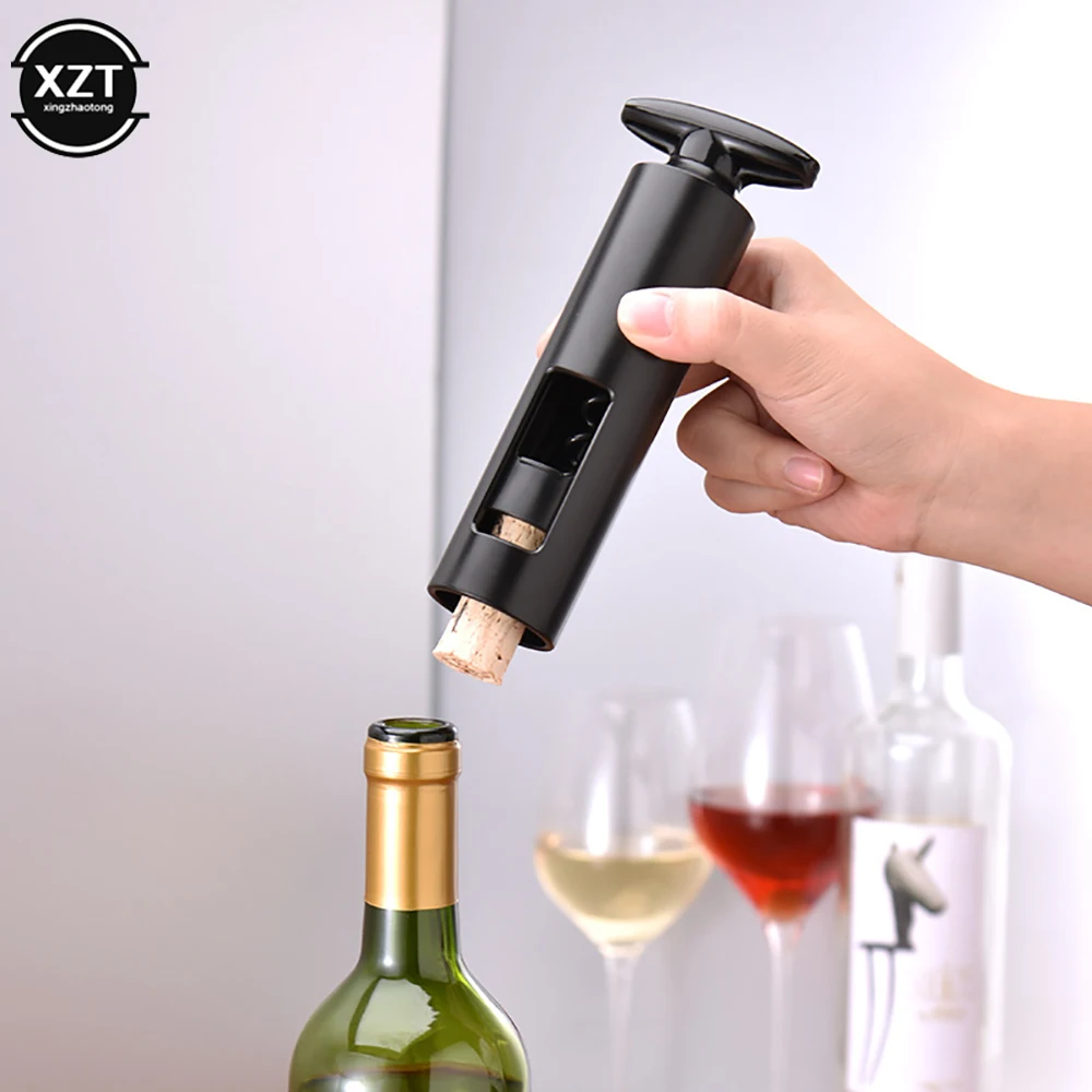 1pc Creative Wine Opener Manual Bottle Opener Corkscrew Sparkling Wine Kitchen Tool Corks Openers Useful Kitchen Accessories