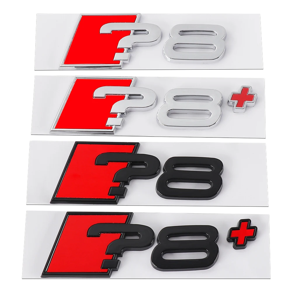 Emblema Adesivo Traseiro para Carro, Letras e Decalques para Porta-Malas de Audi A3 A4 A5 A6 A7 A8 Q3 A4L A6L A8L B8 B9 8V QUATTRO RS3