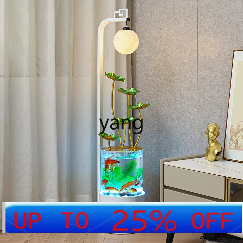 

LMM modern fish tank flowing water ornament circulating water living room sofa