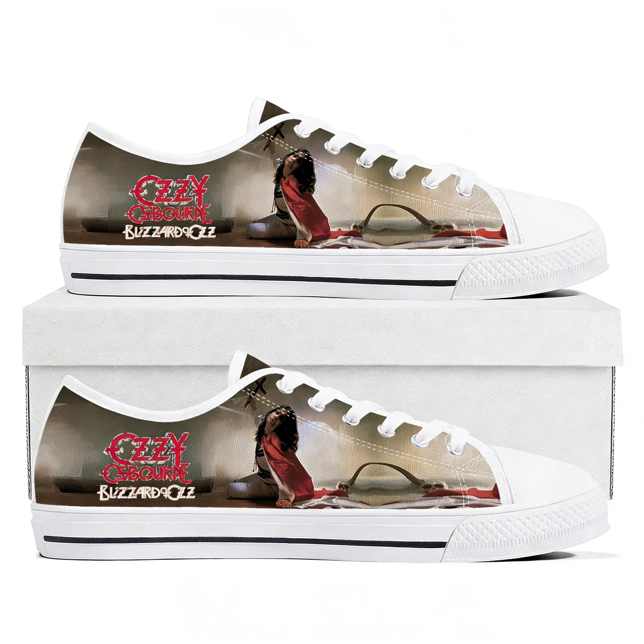 

Ozzy Osbourne Rock Singer Low Top High Quality Sneakers Mens Womens Teenager Canvas Sneaker Hiking Travel Casual Shoes