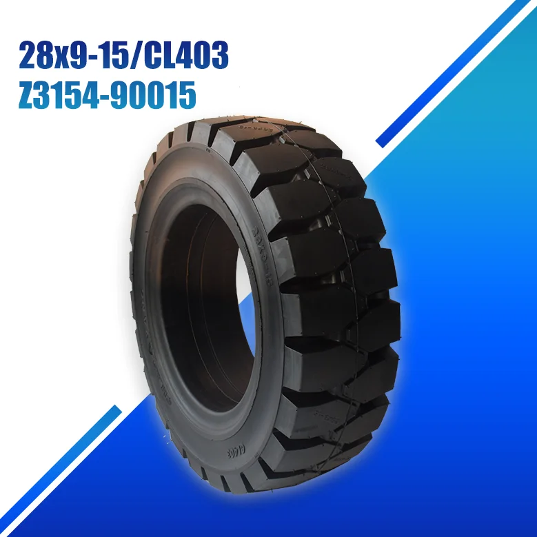 Lightweight Small Rubber Tyre CHAOYANG Solid Tire 28*9-15/CL403 For Forklift