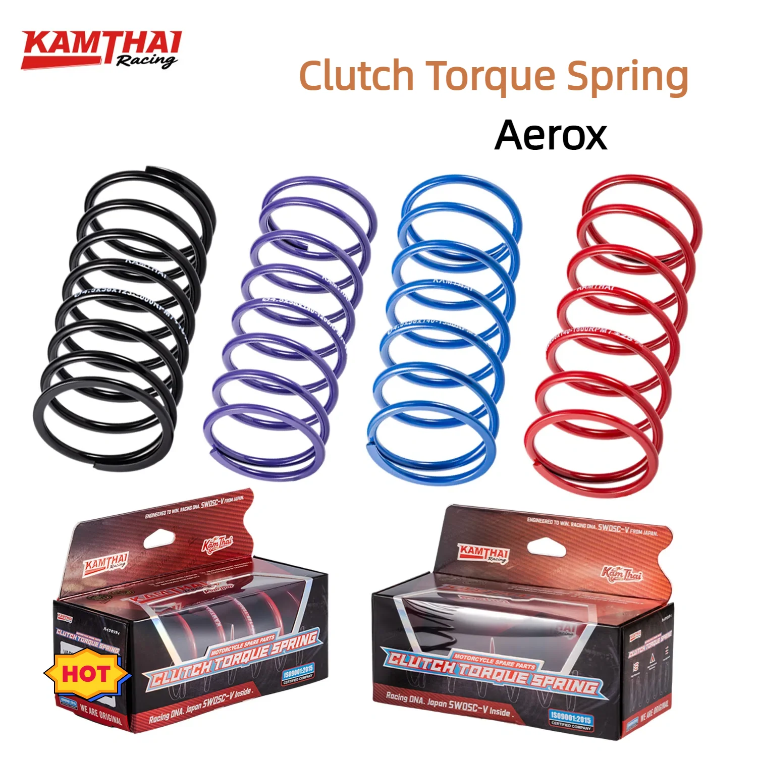 

KAMTHAI Motorcycle Clutch Torque Spring for Yamaha Aerxo 1000rpm Black 1200rpm Purple 1500rpm Blue 1800rpm Red