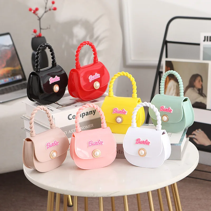 

Новая модная сумка через плечо, свежая и милая сумка через плечо из ПВХ для женщин, мини-портативная ручная сумка через плечо, универсальная