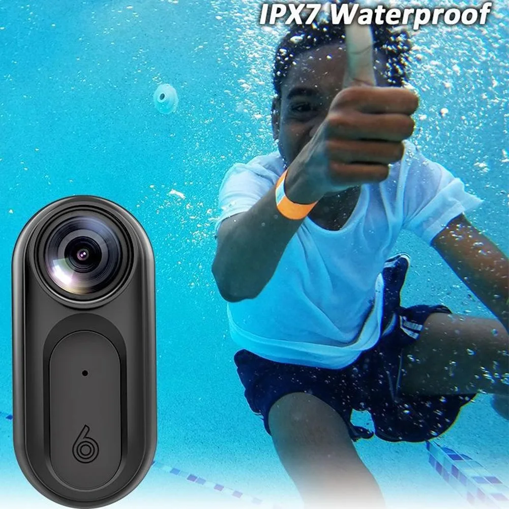 ABSQ-Mini Body Cam HD 1080P Digital Video Recorder For Traveling Bike Driver Recorder