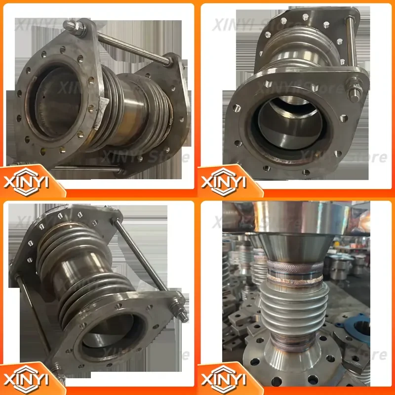 for CCS ABS DNV LR BV Certified Metal Expansion Joints Compensators for Marine Industrial Applications