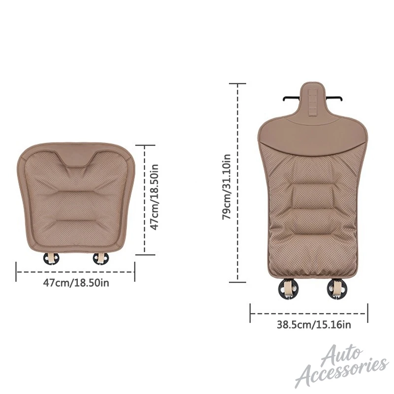 New Luxury Car Velour Cushion Breathable Seat Cushion Pads Cover BMW Accessories For BMW F30 E60 F20 E46 E90 F10 G60 X5 Sticker view 6