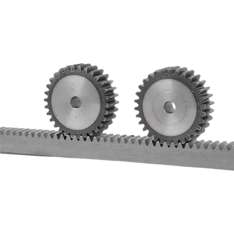1M 87T- 1M100T   Flat Teeth Gear  With 1M 12x12 Rack 100mm/200mm/300mm/400mm/500mm 45#Steel Rack And Flat Teeth Gear Set