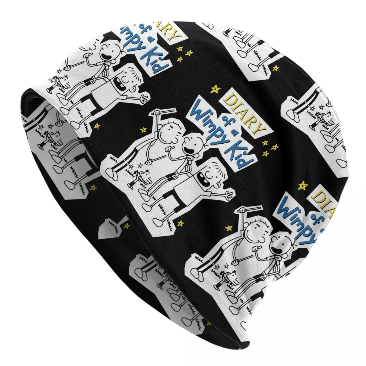 Diary Of A Wimpy Kid Wimpy Kid Group Men Women Adult Beanies Caps Knitting Bonnet Hat Warm Autumn Winter Outdoor Skullies Hats