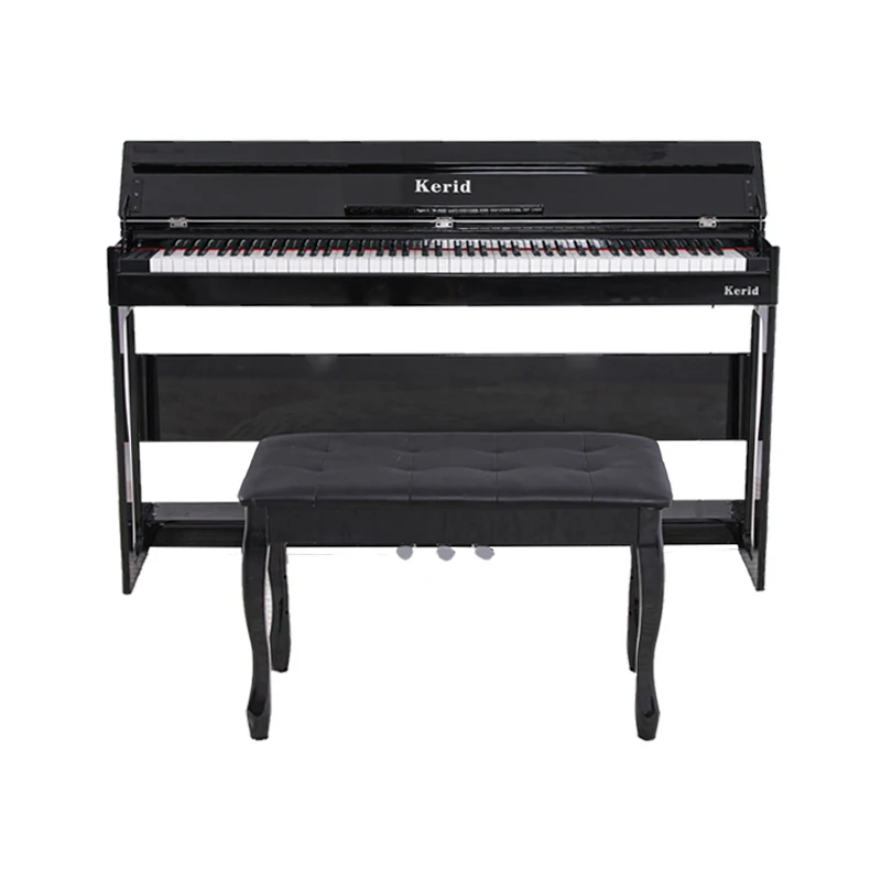 

Premium Materials Keyboard Musical Instrument Fully Weighted 88 Key Digital Piano Black Electronic Piano