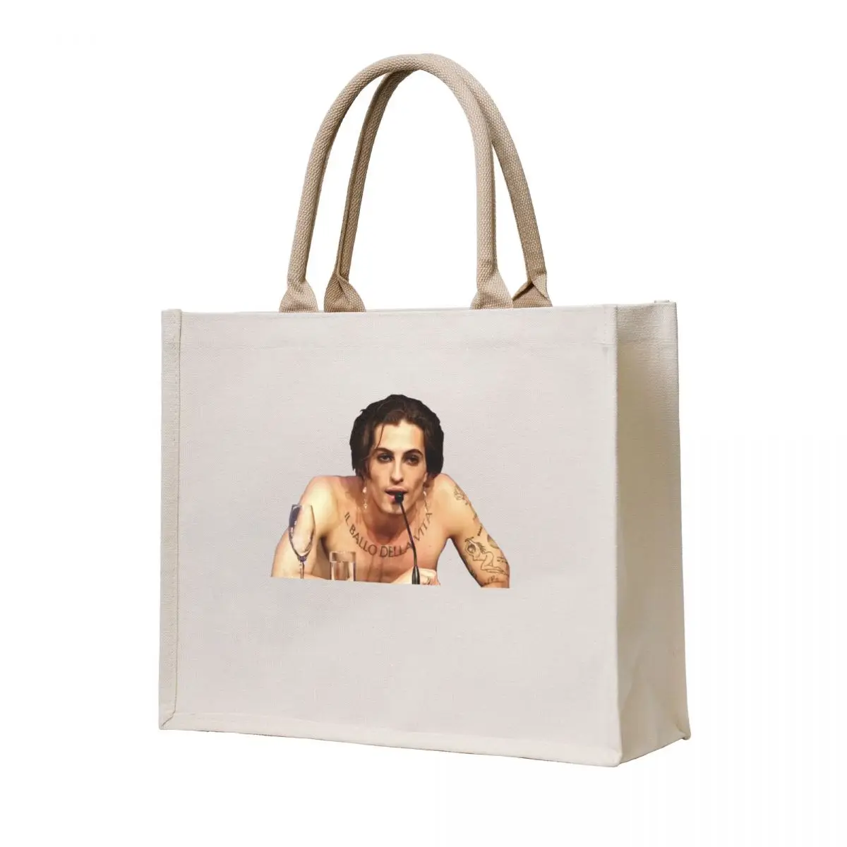 

Maneskin Damiano David ;) Tote Bag Gift bag shopping bags foldable sac pour femme