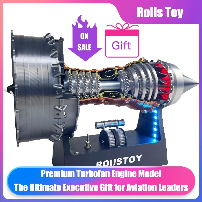 

Модель авиационного самолета, турбодвигатель с 3D-печатью, как декоративная игрушка, самолет, светодиодный хвост, пламя, бутик, подарочная игрушка