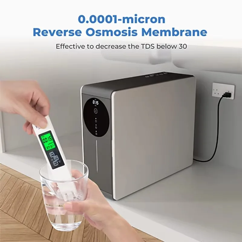 Airo Tankless Under Sink Reverse Osmosis Water Filter System with TDS Display Quick Change 3 Stage RO Water Purifier for Home