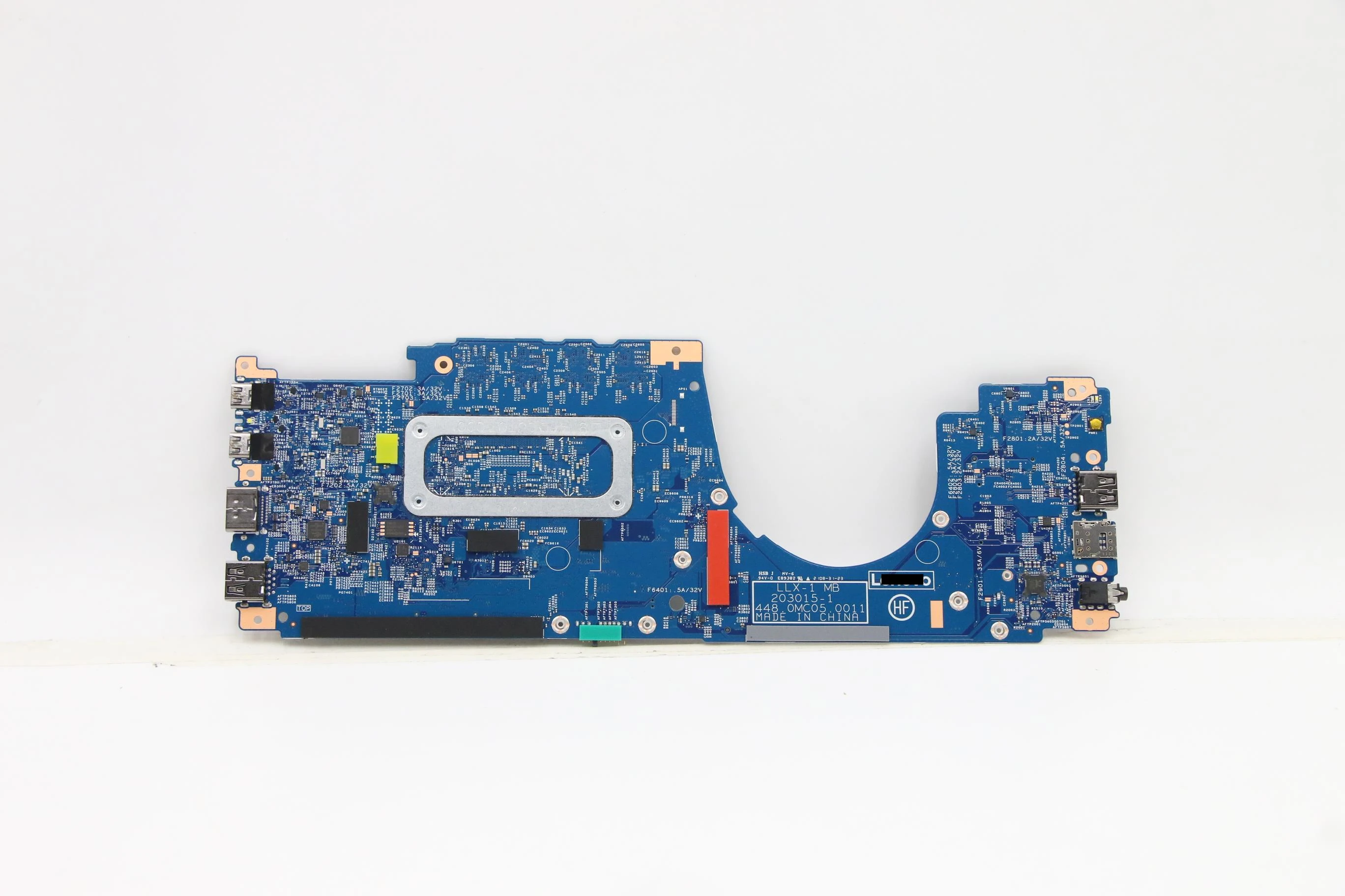 5B21C72937 For X13 Yoga Gen 2 Laptop motherboard i7 1165G7 16G 203015-1