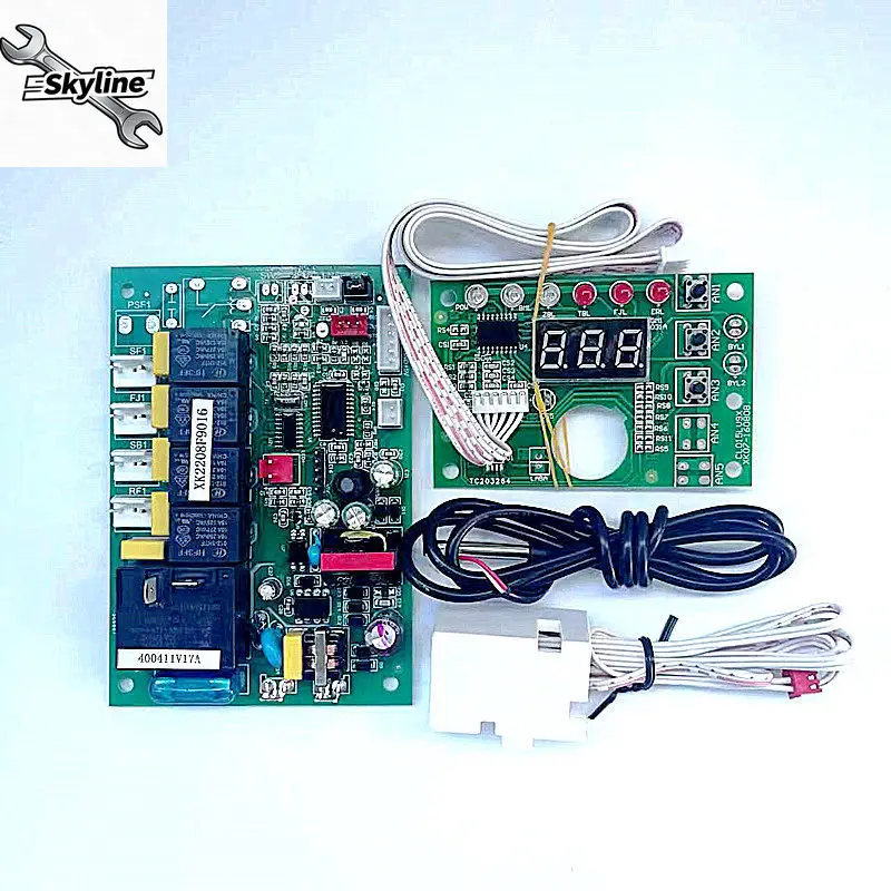Voice-enabled main control board, perfect fit for ice machines and square ice granulators, steady signal transmission