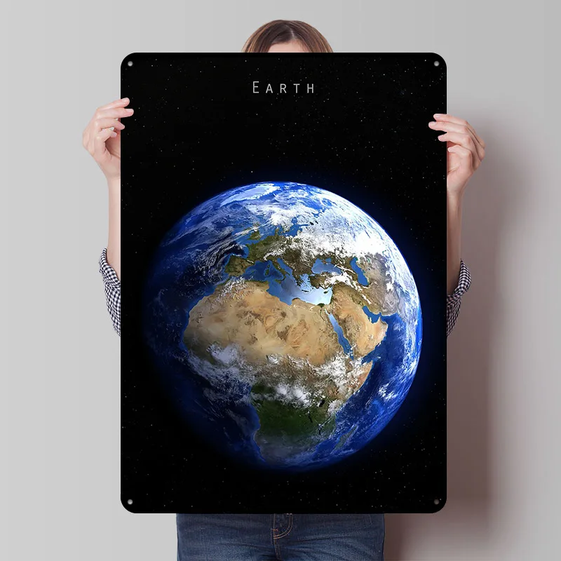 الأرض المعادن المشارك القصدير علامات بار اكسسوارات لديكور المنزل علامة معدنية مخصصة للجدار الفن الديكور ديكور الغرفة الجمالية الرجعية