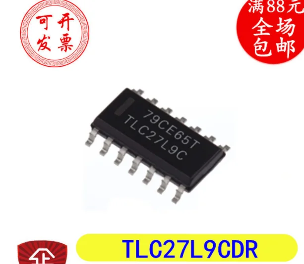 

1 PCS/LOTE TLC27L9CDRG4 TLC27L9CDR TLC27L9C TLC27L9 SOIC-14 100% New and original