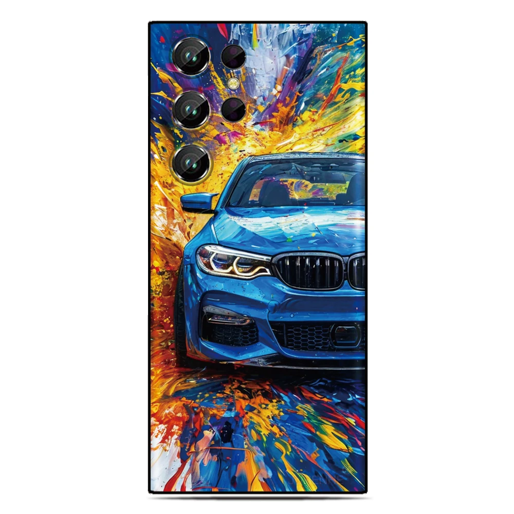 스포츠카 쿨 백 커버 DOOGEE N60 노트 59 58 N55 플러스 N50s N50 프로 Nothing CMF 폰 1 2 2a 원투 TPU 소프트 케이스 펀다