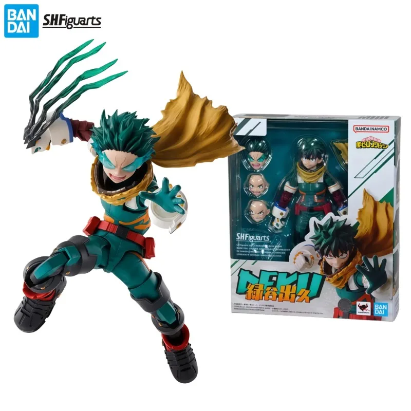 

100% Original BANDAI S.H.Figuarts Izuku Midoriya Deku My Hero Academia Full Articulated Anime Collectible Action Figure In Stock