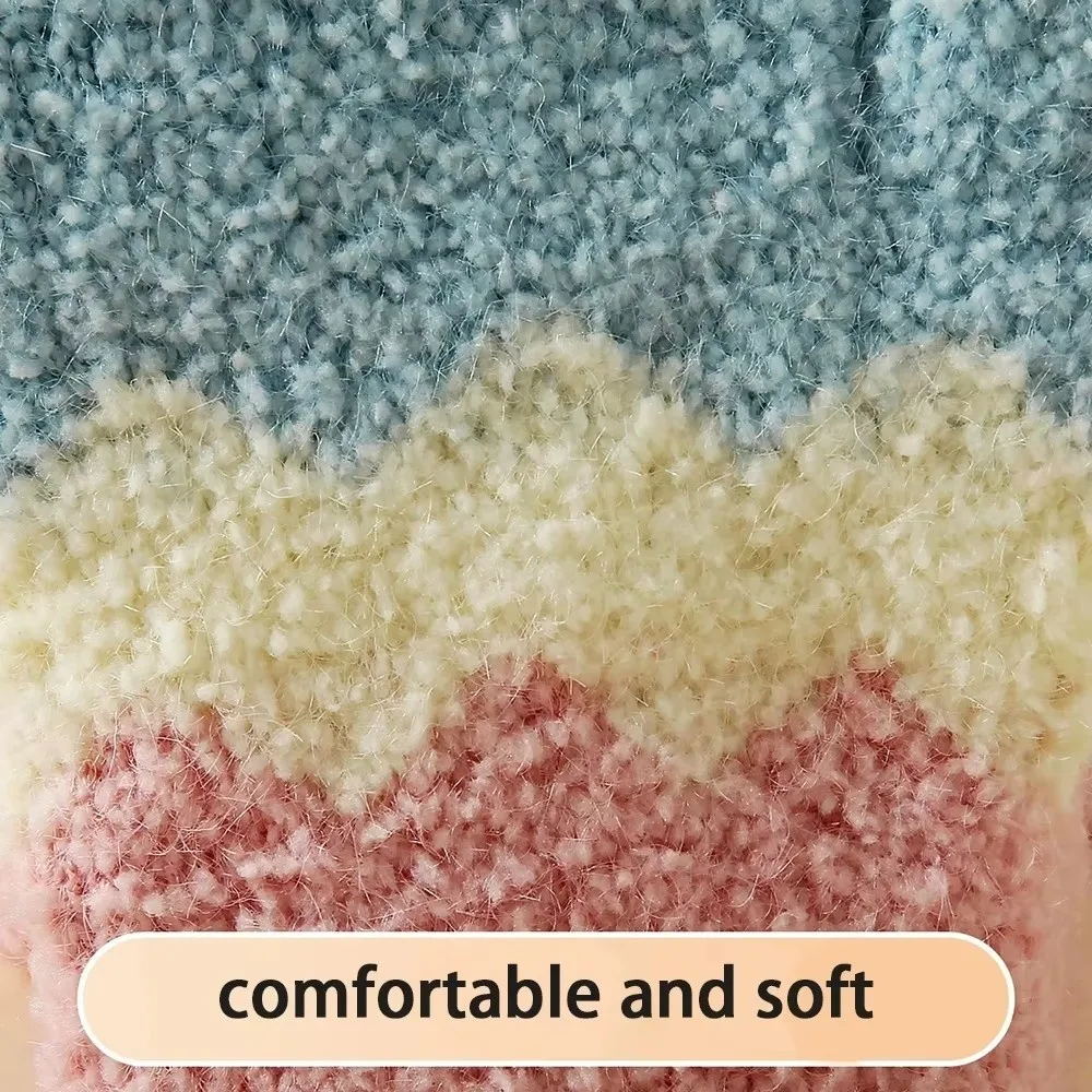 

Милые вязаные перчатки с героями мультфильмов, морозостойкие шерстяные перчатки с плюшевым мишкой, теплые детские перчатки для детей 2-5 лет