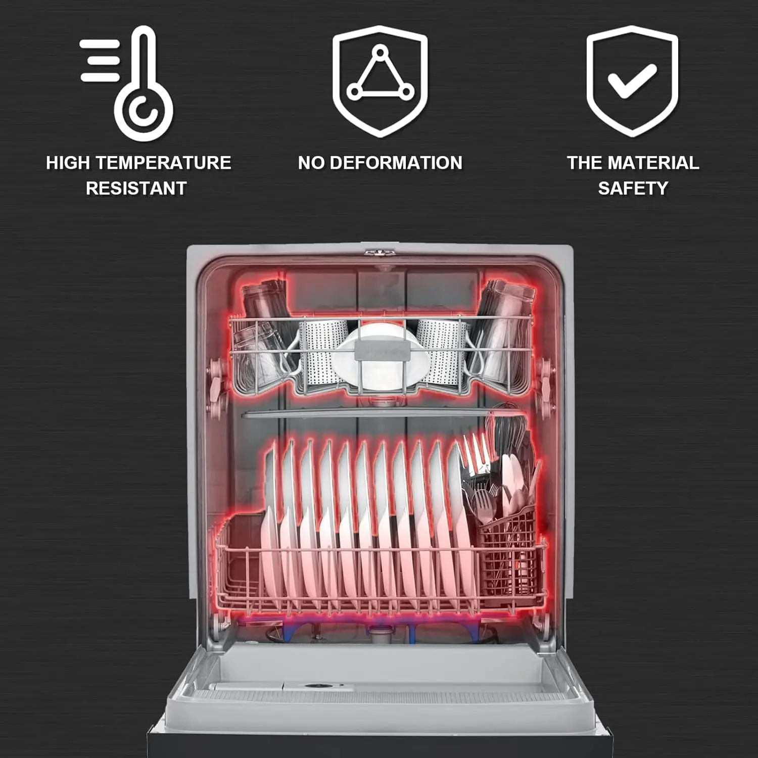 Dishwasher Cutlery Basket For Bosch Siemens AEG Kenmore Whirlpool Maytag Kitchenaid Neff GE Samsung Hotpoint Indesit Ariston LG